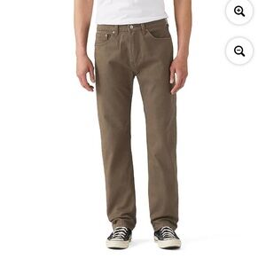 Levi’s 505 regular stretch Brown Jeans 34x34